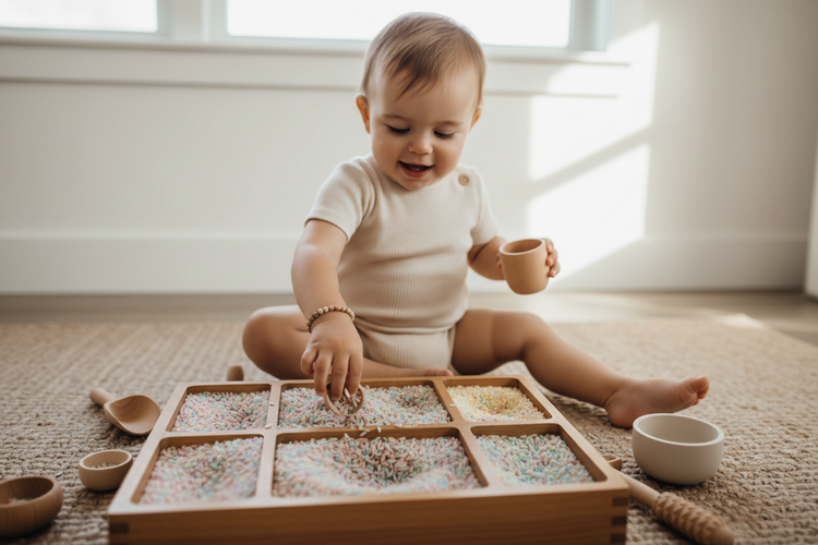 Speelrijst en vultrays: leerzaam en leuk spel voor kinderen