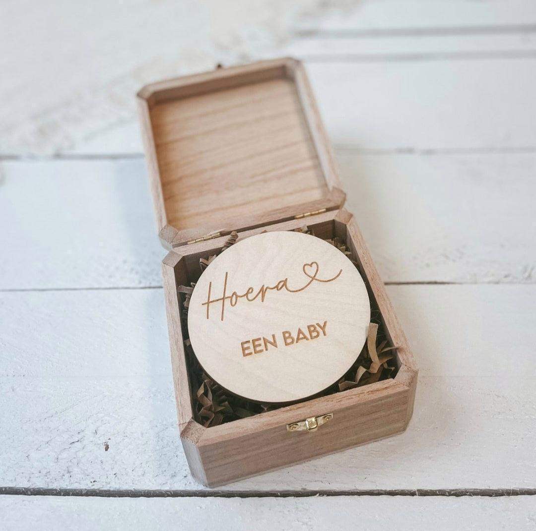 Zwangerschap aankondiging | Hoera een baby
