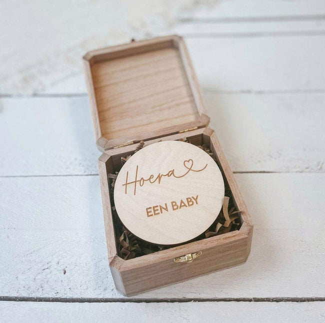 Zwangerschap aankondiging | Hoera een baby