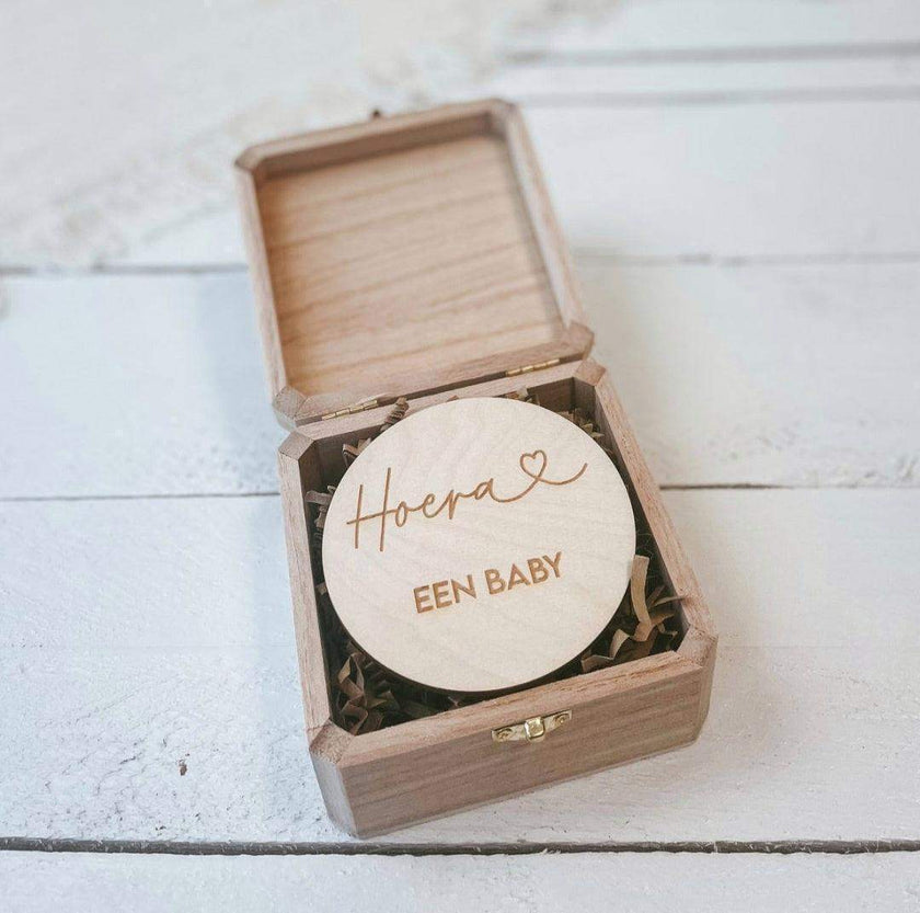 Zwangerschap aankondiging | Hoera een baby