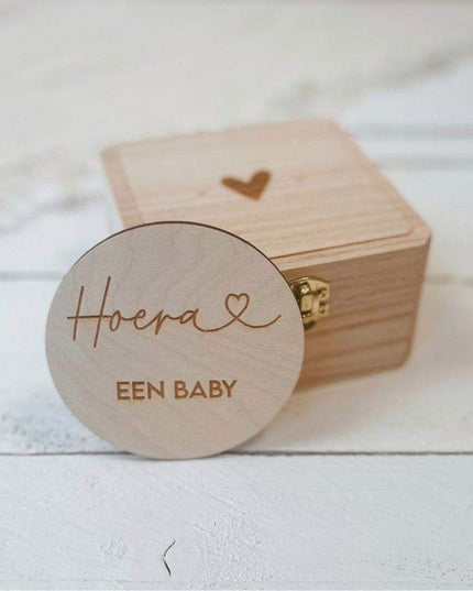 Zwangerschap aankondiging | Hoera een baby