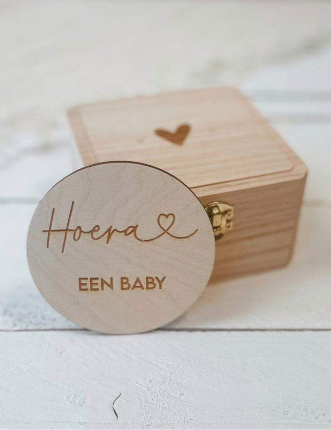 Zwangerschap aankondiging | Hoera een baby