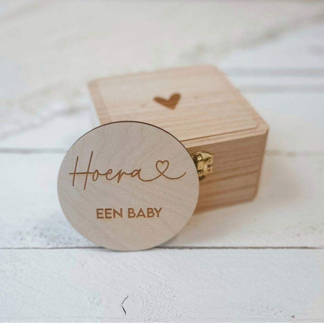 Zwangerschap aankondiging | Hoera een baby