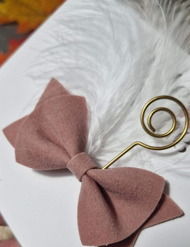 Haarstrik sinterklaas | Oudroze Suede