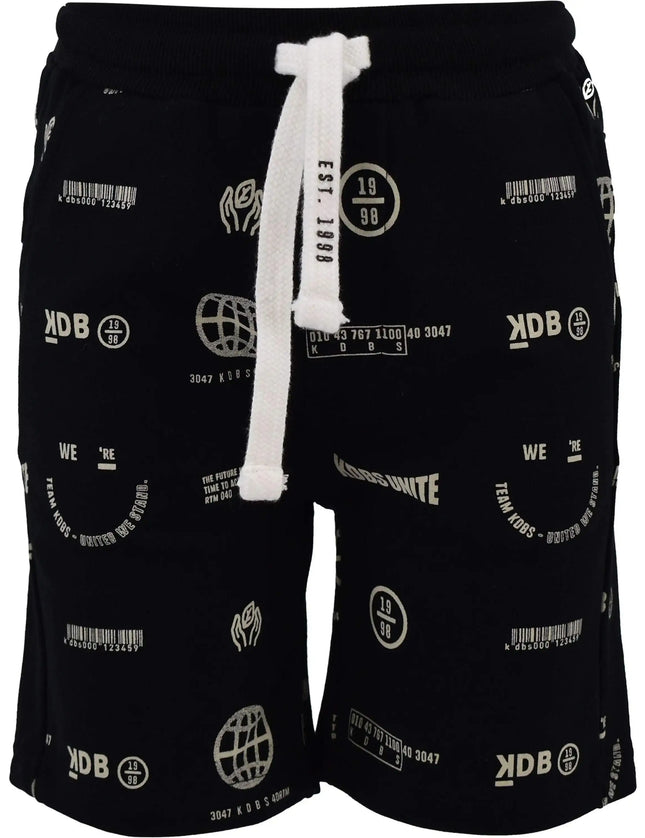 Shorts mees black/vanilla - Twinnies babyshop