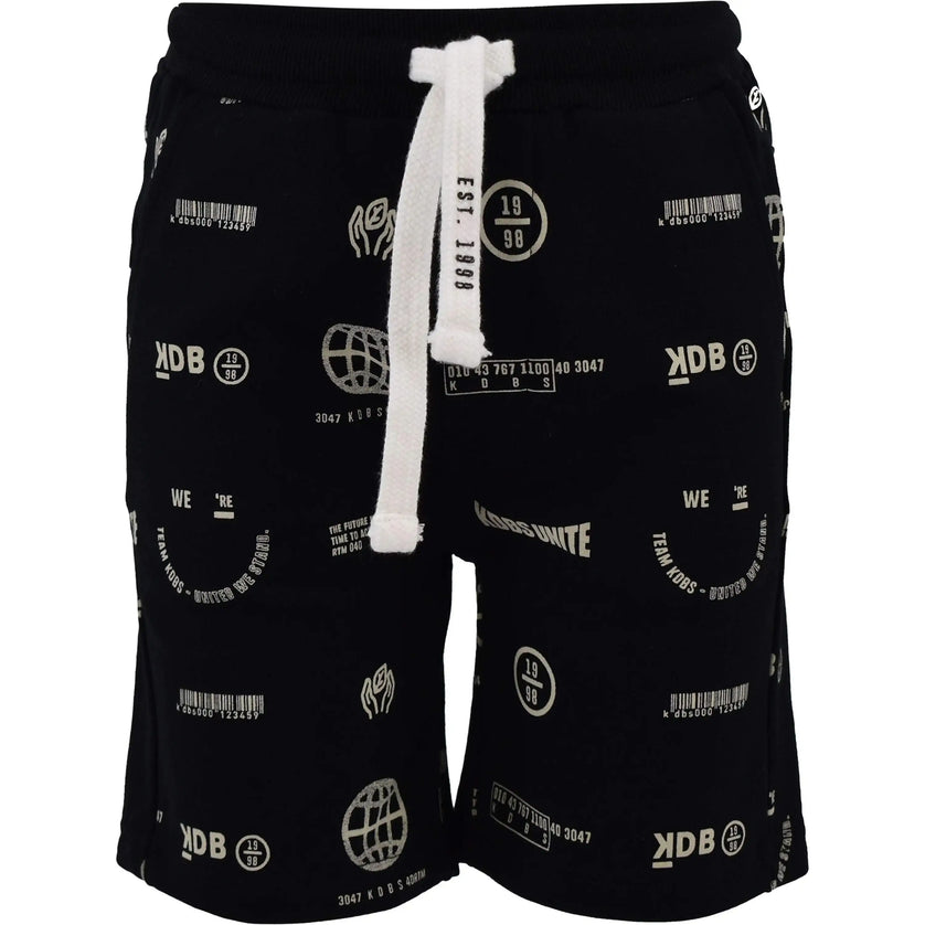 Shorts mees black/vanilla - Twinnies babyshop
