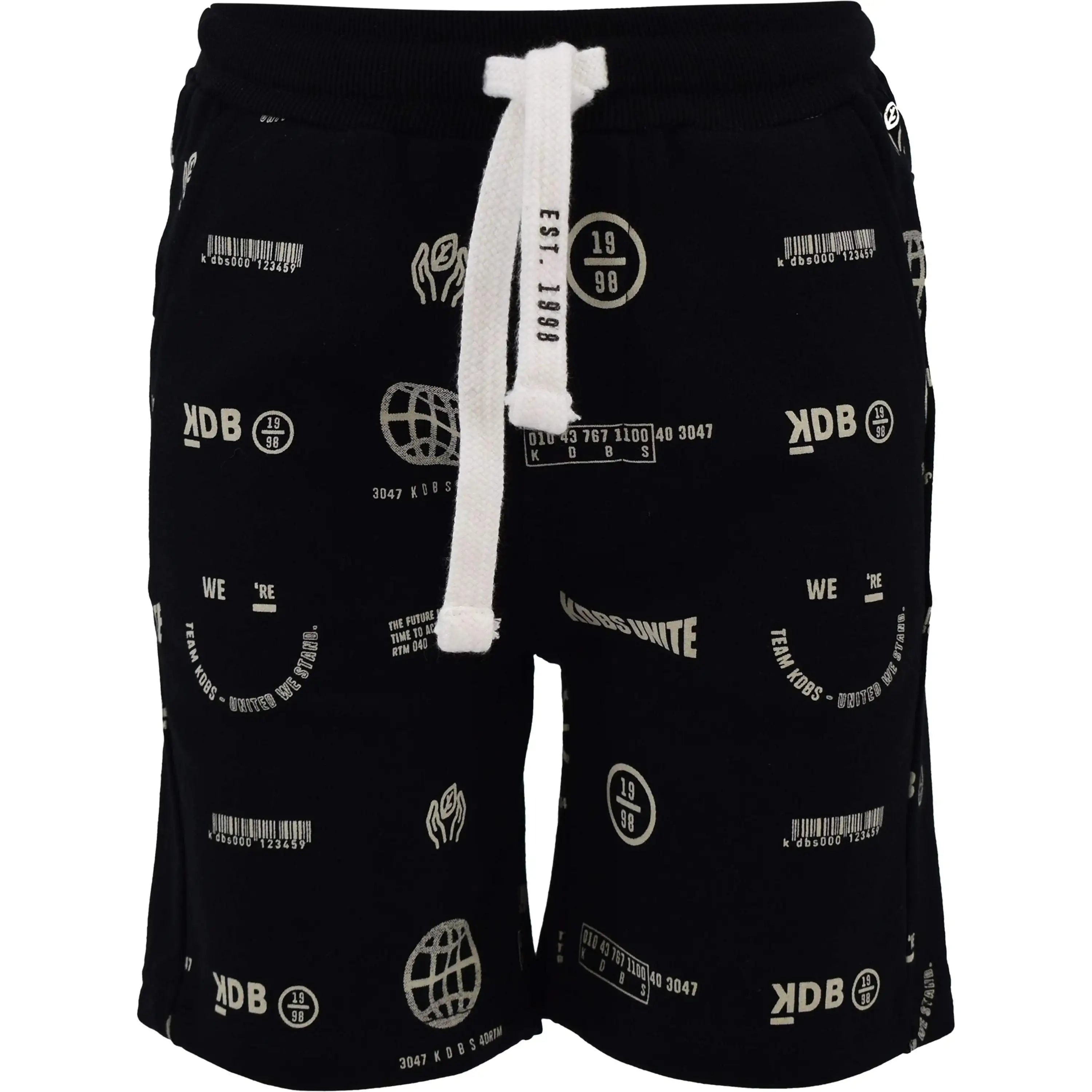 Shorts mees black/vanilla - Twinnies babyshop