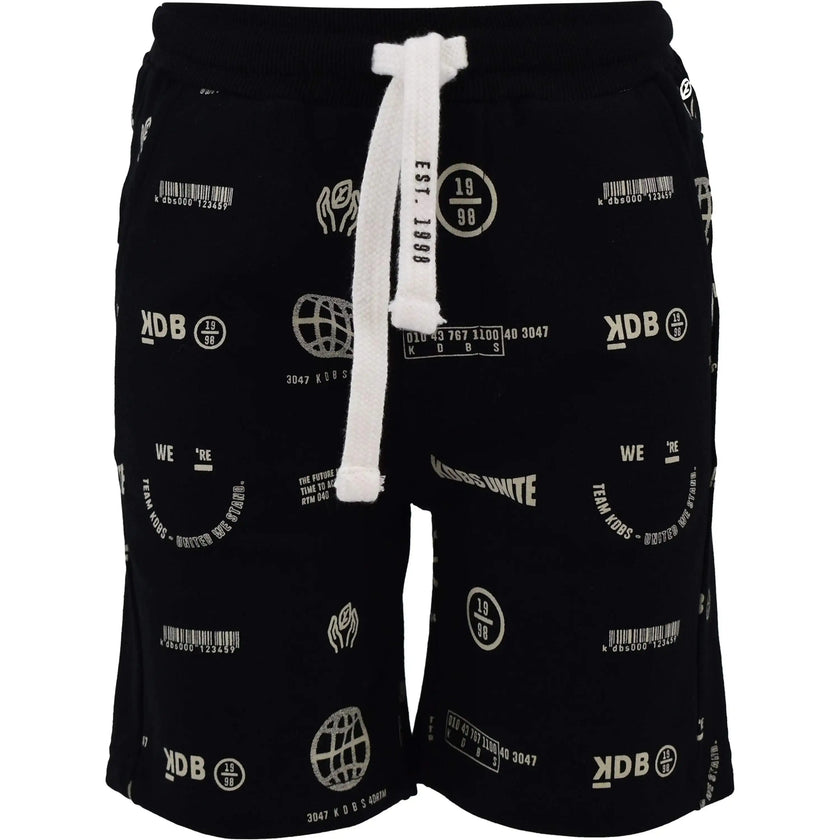 Shorts mees black/vanilla - Twinnies babyshop