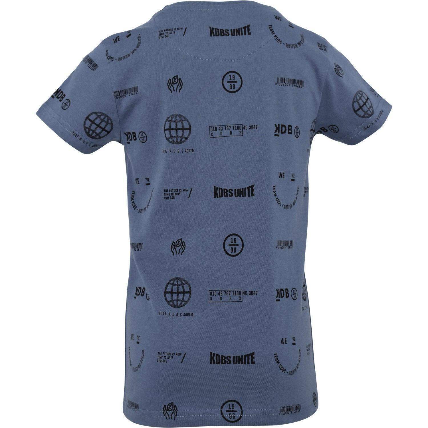 T-shirt Pepijn Jeans Blue/black - Twinnies babyshop