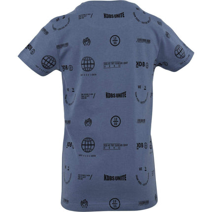 T-shirt Pepijn Jeans Blue/black - Twinnies babyshop