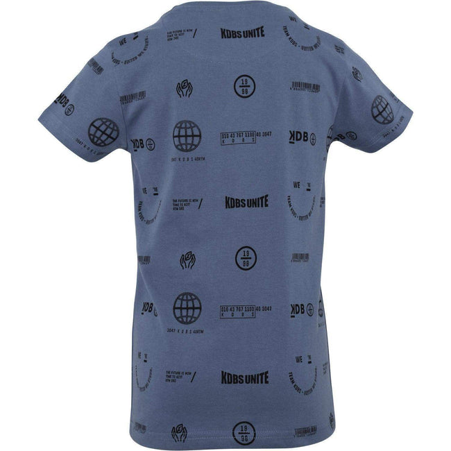 T-shirt Pepijn Jeans Blue/black - Twinnies babyshop