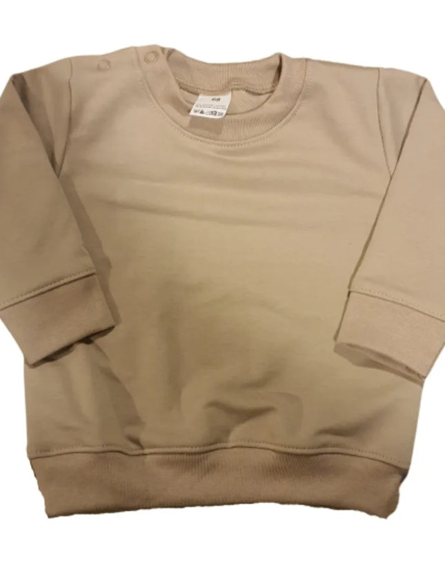 Baby sweater | Achternaam + Geboortejaar | Rug