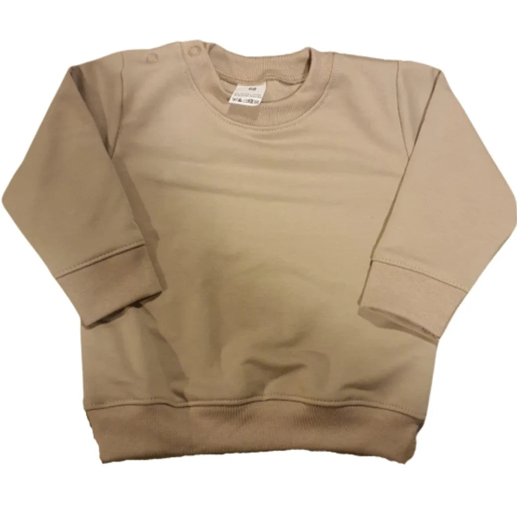 Baby sweater | Achternaam + Geboortejaar | Rug