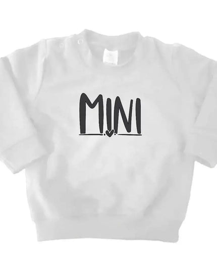Baby sweater Mini | Met 3d puff