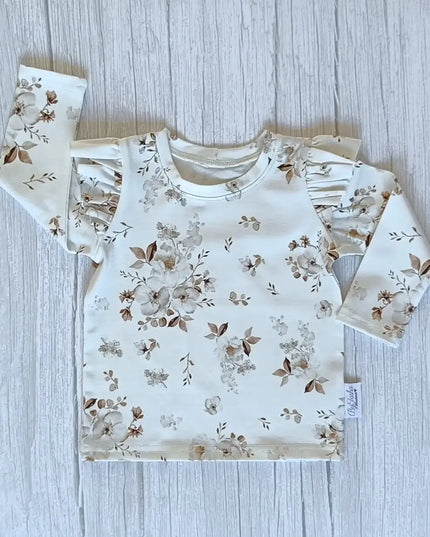 Longsleeve ruffle Jasmijn