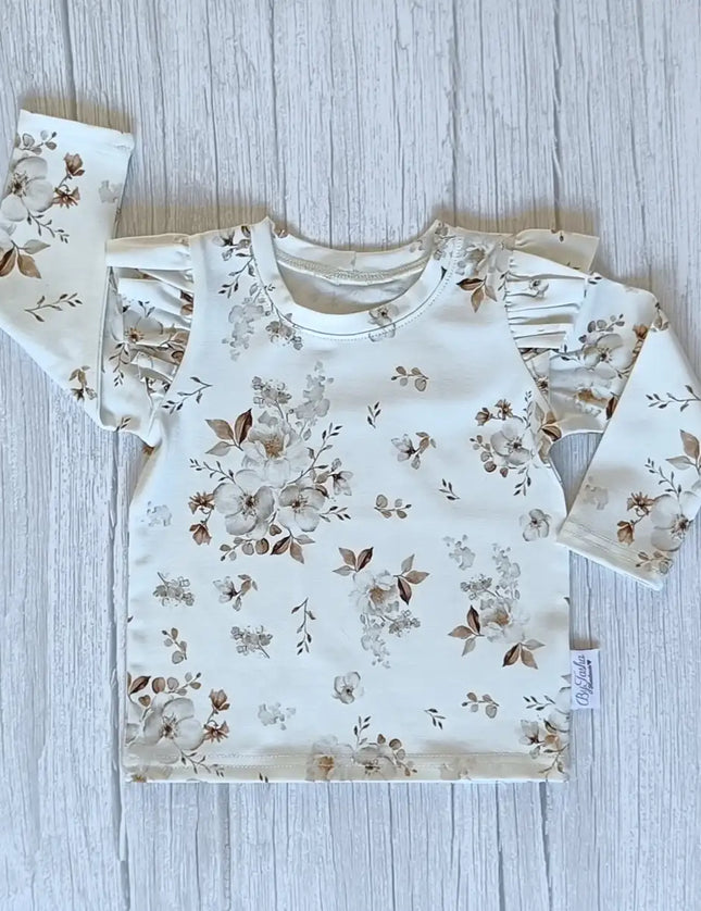 Longsleeve ruffle Jasmijn