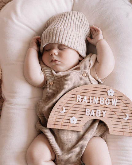 Letterbord regenboog