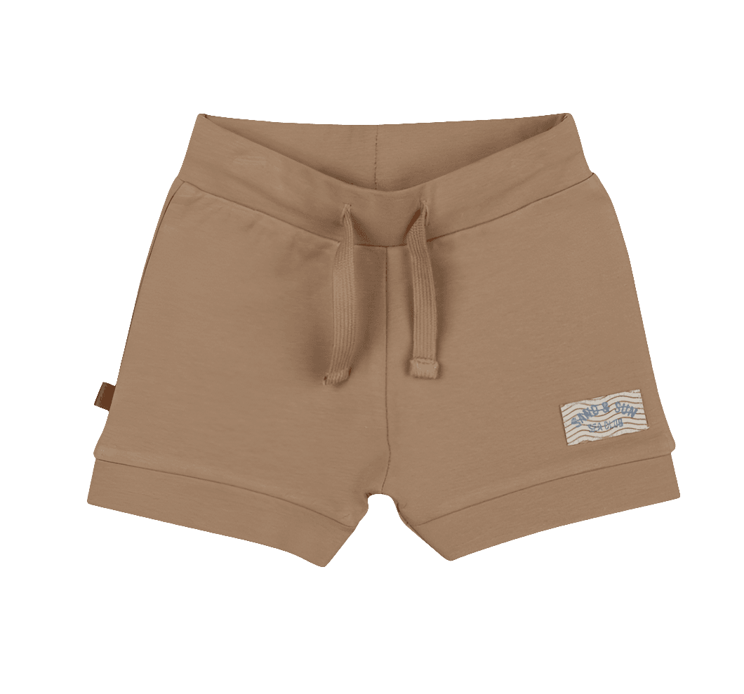 Korte baby broekje bruin