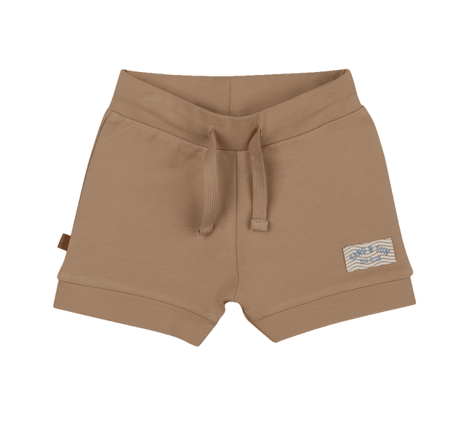 Korte baby broekje bruin