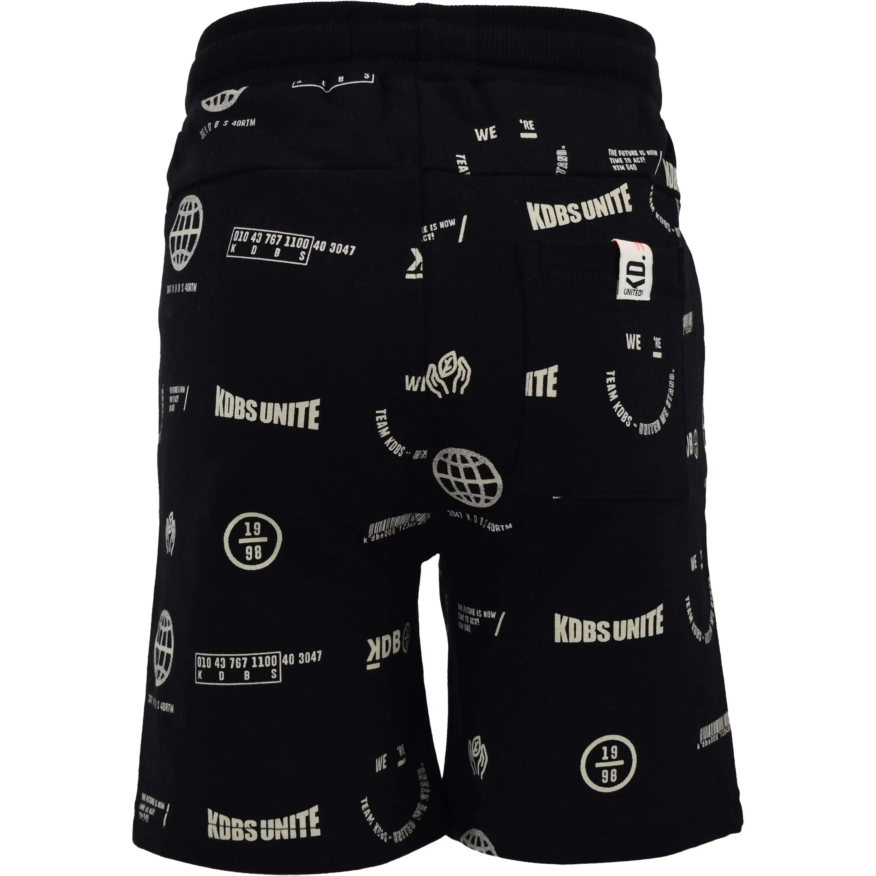 Shorts mees black/vanilla - Twinnies babyshop