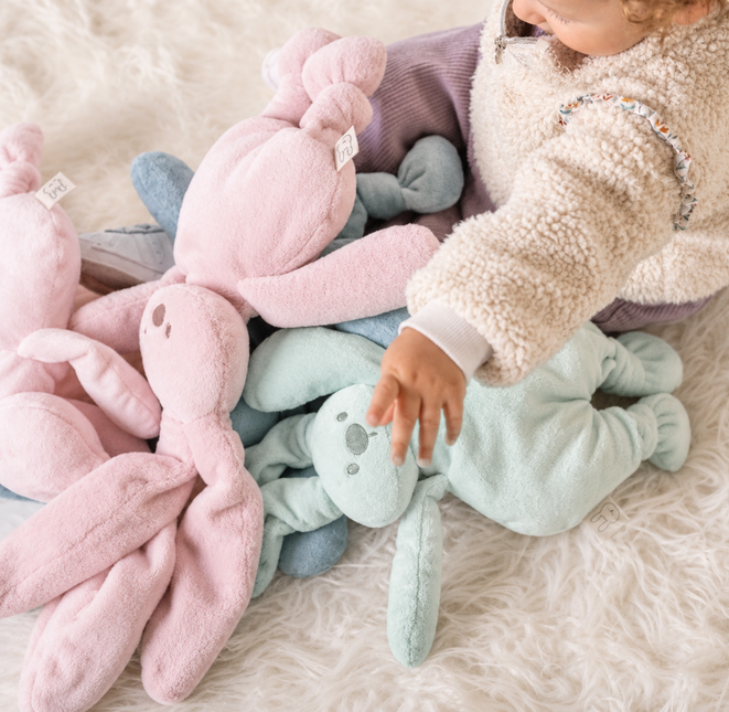 Lapidou Cuddly Rabbit - 30 cm - Soft Baby Plush