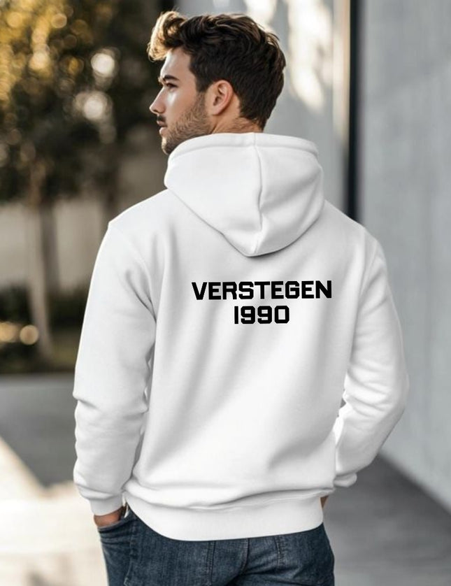 Gepersonaliseerde papa trui | Achternaam + geboortejaar op rug