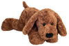 Grote pluche puppy knuffel met naam geborduurd – Luxe hond XL (40 cm)