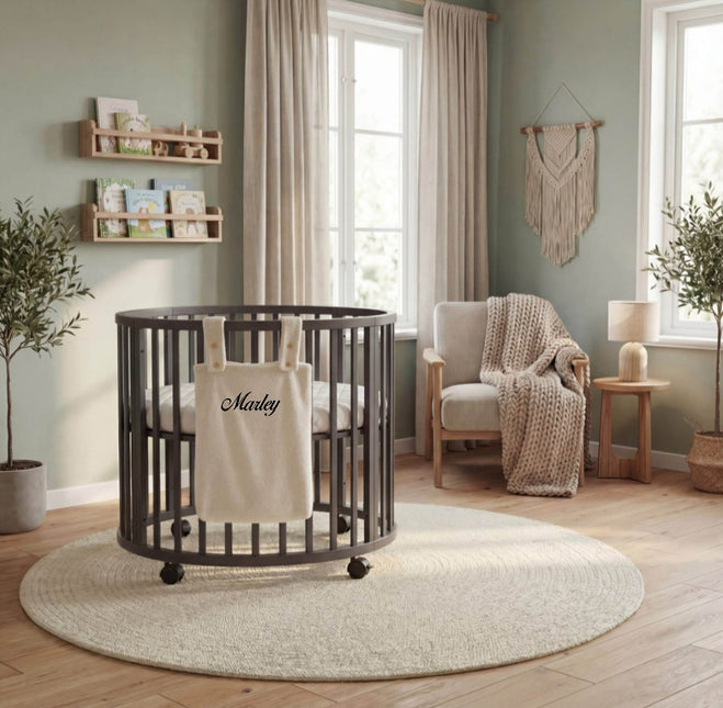 Gepersonaliseerde box zak- teddy beige