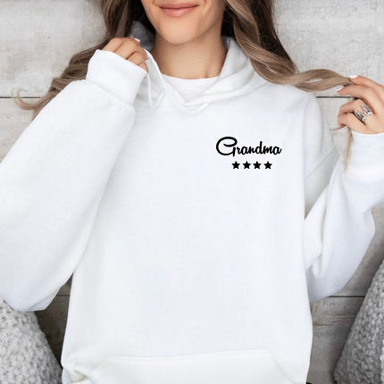 Gepersonaliseerde Grandma Trui met Sterren - Namen Kleinkinderen - Oma Sweater