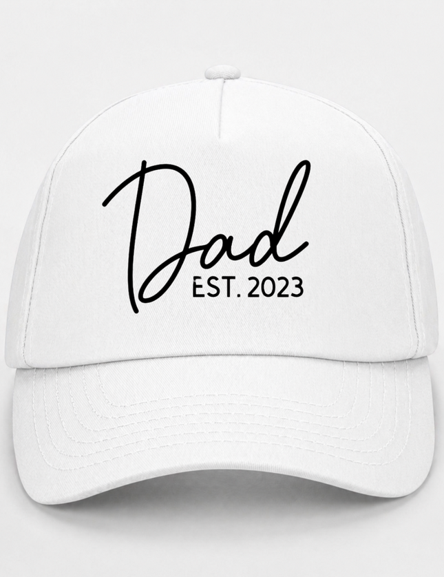Gepersonaliseerde papa pet - Dad est met jaar