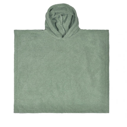 Gepersonaliseerde badstof poncho met naam – 100% Katoen kinderponcho (55x55 cm)