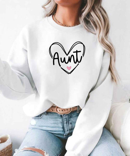Gepersonaliseerde tante trui | aunt heart