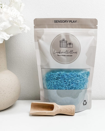 Speelrijst | turquoise