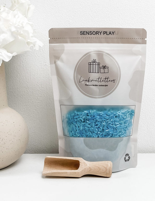 Speelrijst | turquoise