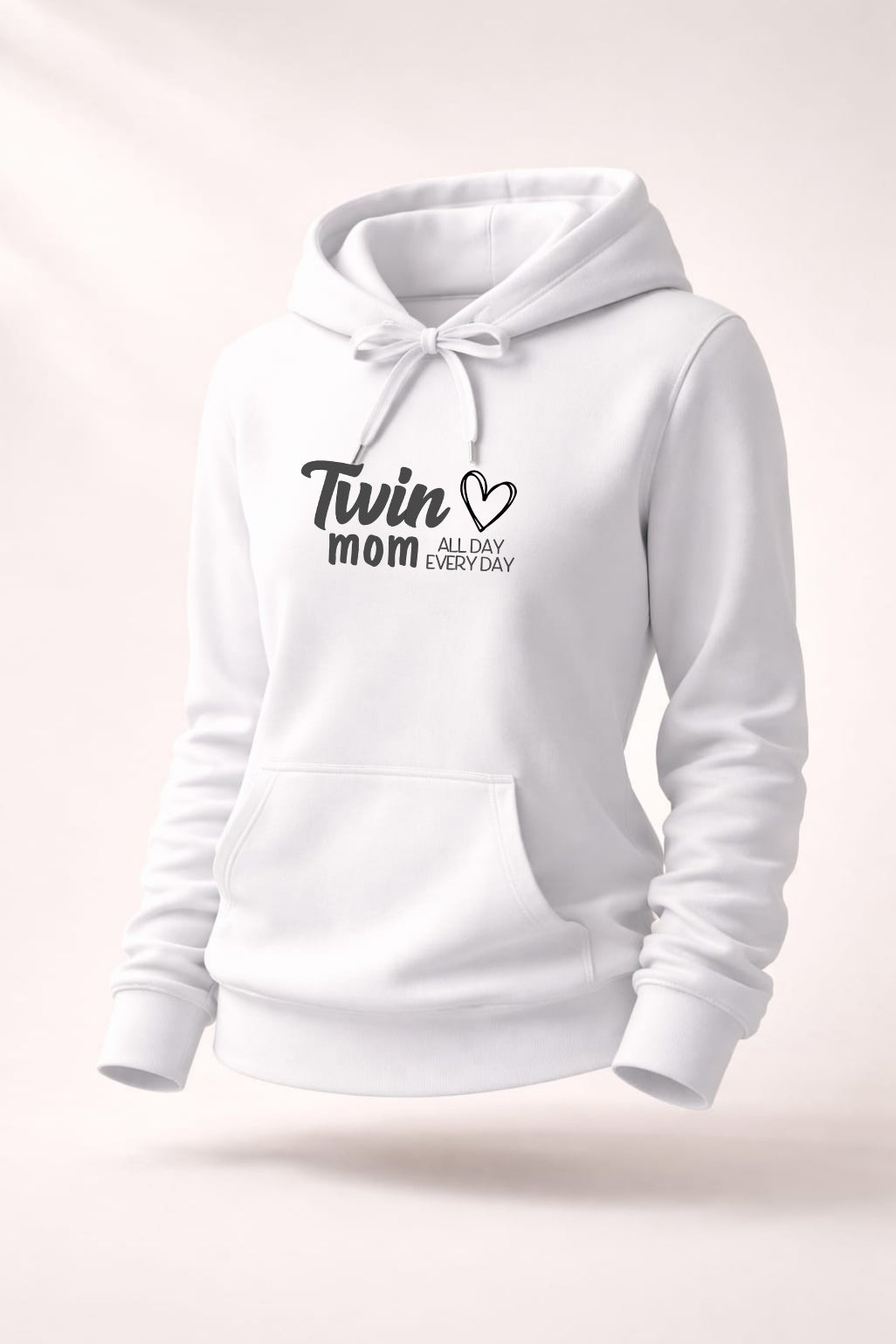 Gepersonaliseerde mama trui | Twin mom all day every day