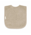 Gepersonaliseerde slabber met naam – Baby slab met klittenbandsluiting