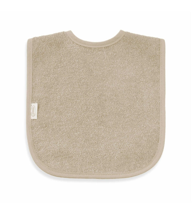 Gepersonaliseerde slabber met naam – Baby slab met klittenbandsluiting