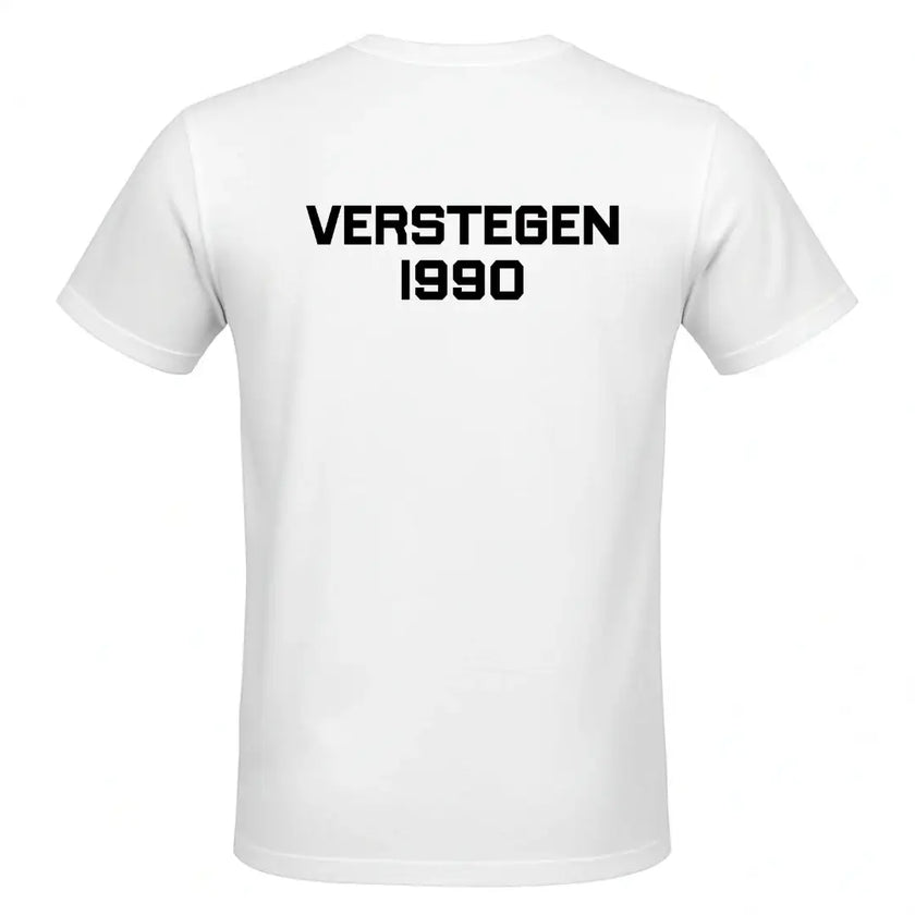Papa t-shirt | Achternaam + Geboortejaar