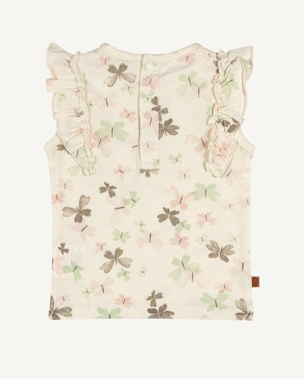 Ruffle t-shirt butterflies