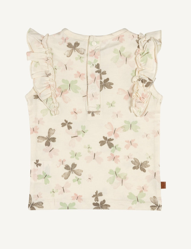 Ruffle t-shirt butterflies