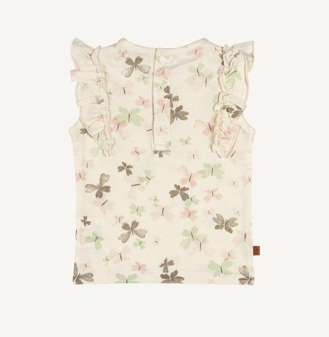 Ruffle t-shirt butterflies