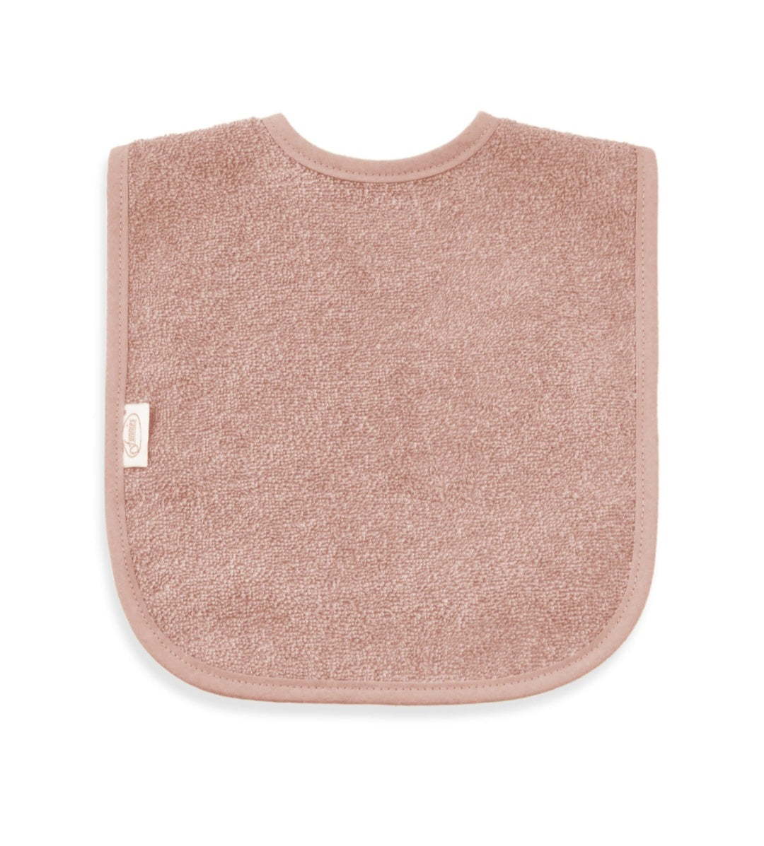 Gepersonaliseerde slabber met naam – Baby slab met klittenbandsluiting