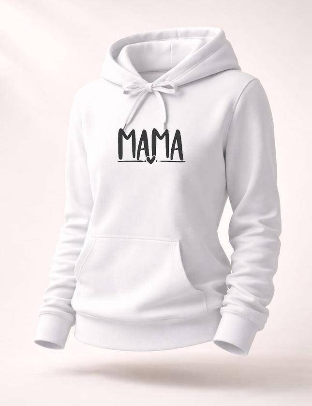Gepersonaliseerde mama trui | Mama met hart en 3d effect