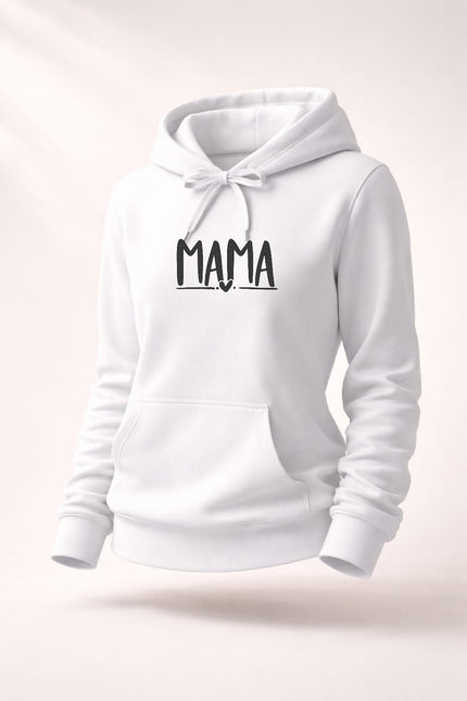Gepersonaliseerde mama trui | Mama met hart en 3d effect
