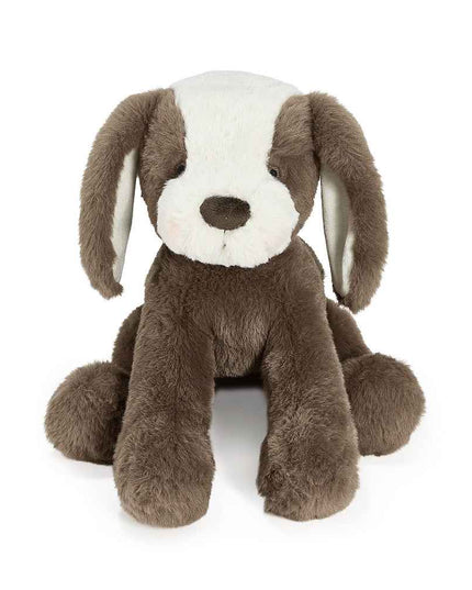 Pluche knuffelhond met naam & geboortedatum 41 cm