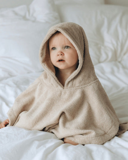 Gepersonaliseerde badponcho met naam - geborduurd