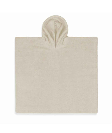 Gepersonaliseerde badstof poncho met naam – 100% Katoen kinderponcho (55x55 cm)