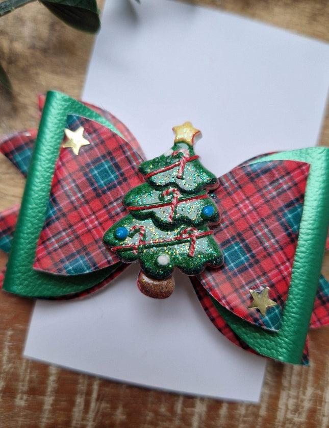 Haarstrik kerstboom