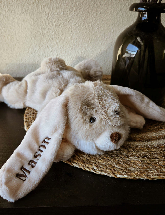 Gepersonaliseerde knuffel - konijn - knuffelbunny