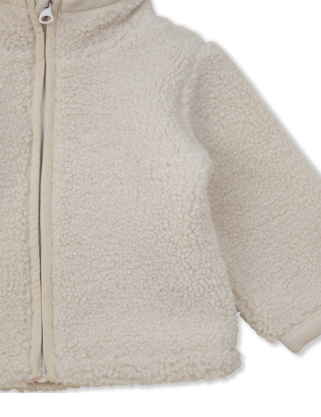 Teddy jacket | Beige
